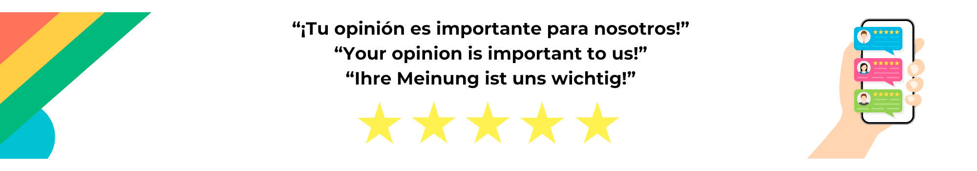 Déjenos una buena reseña. CADIZ HOGAR (SERVICIOS INMOBILIARIOS) en Cádiz